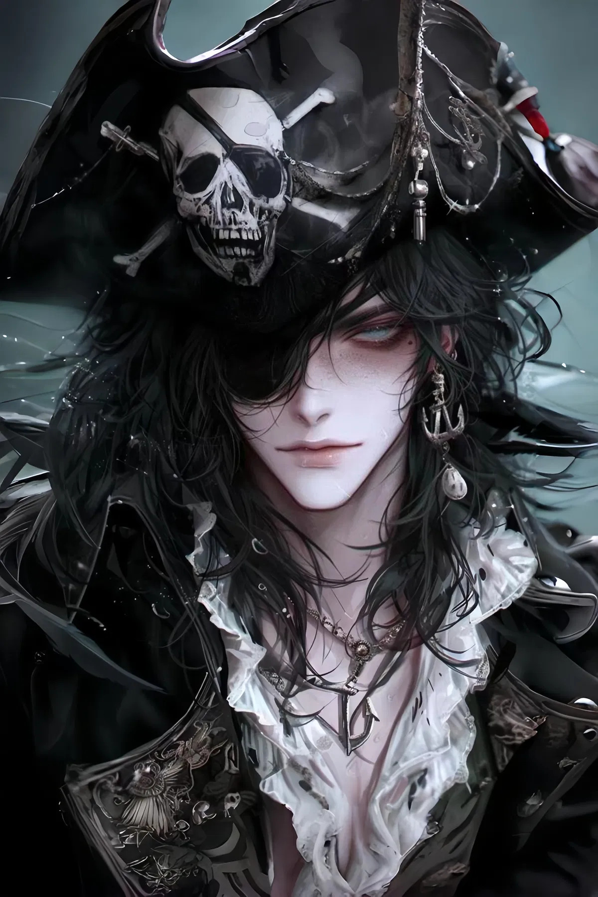 Avatar of Pirate Captain x Snow Elf {{user}}