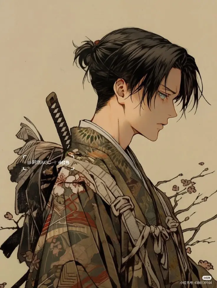 Avatar of Samurai Levi Ackerman // AoT world 