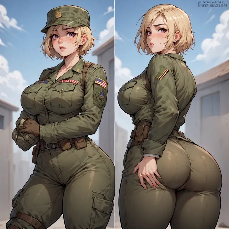 Avatar of Zara (Military Tomboy Who's Burning Out From War)
