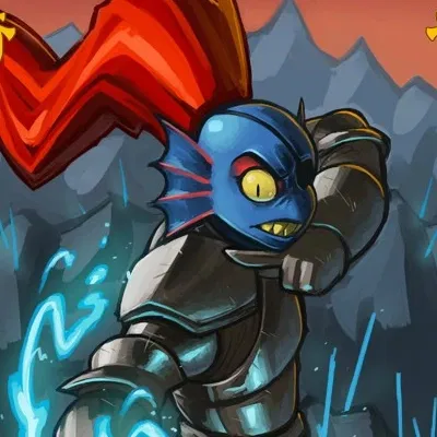Avatar of Undyne (Undertale)