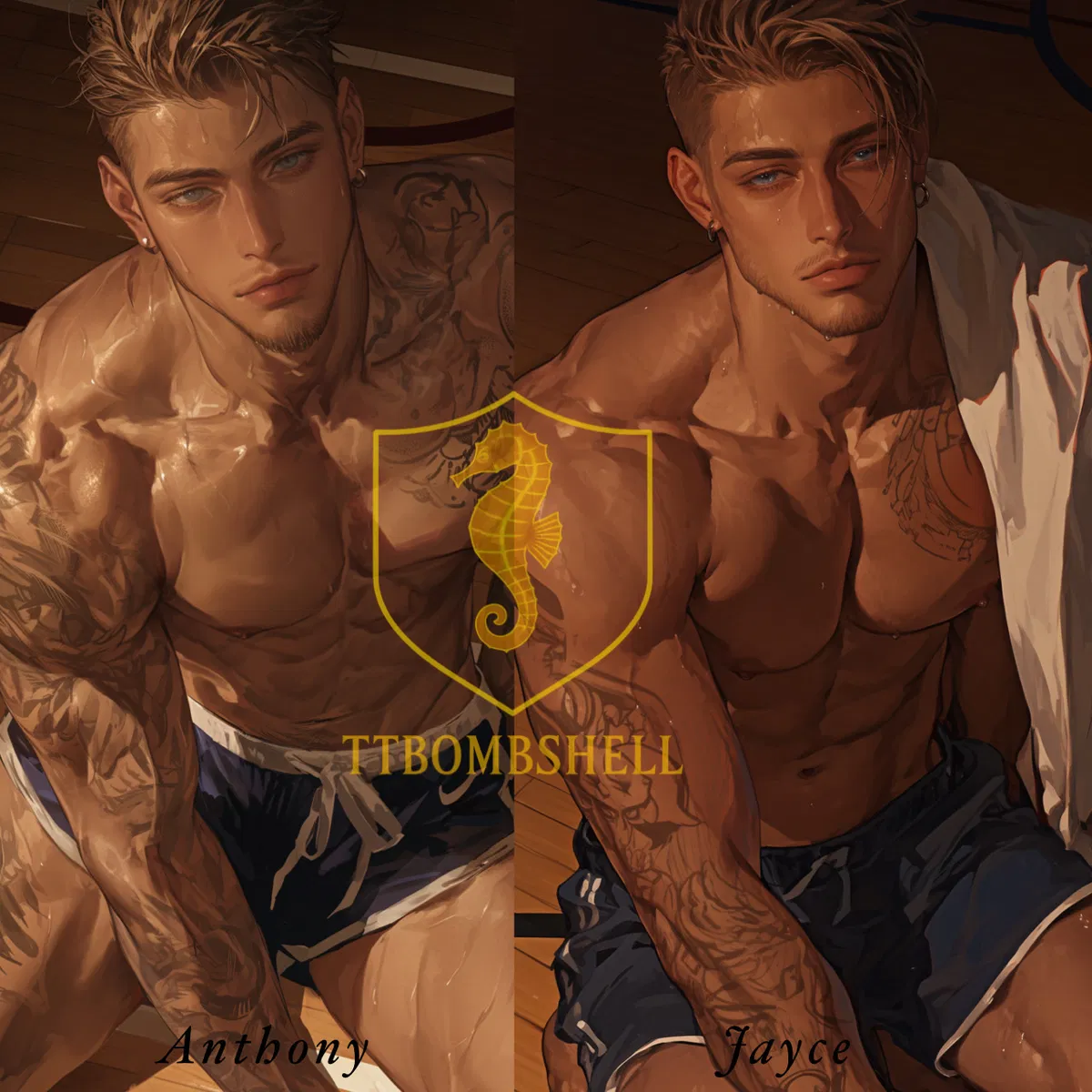 Avatar of Anthony & Jayce || Locker room shower sex