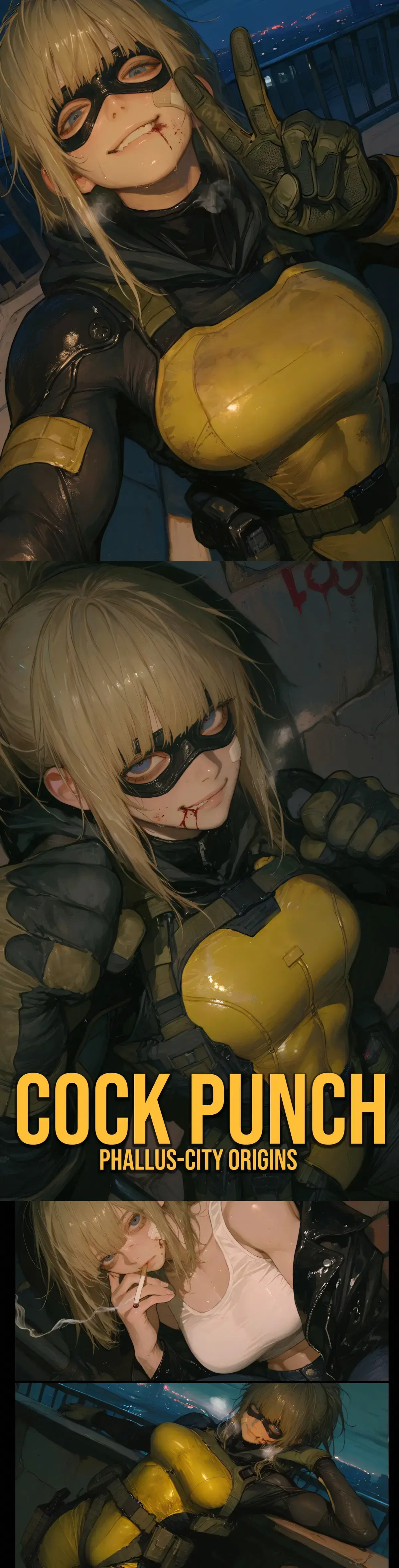 Avatar of A "Ball-Busting" Vigilante..! || Cock-Punch