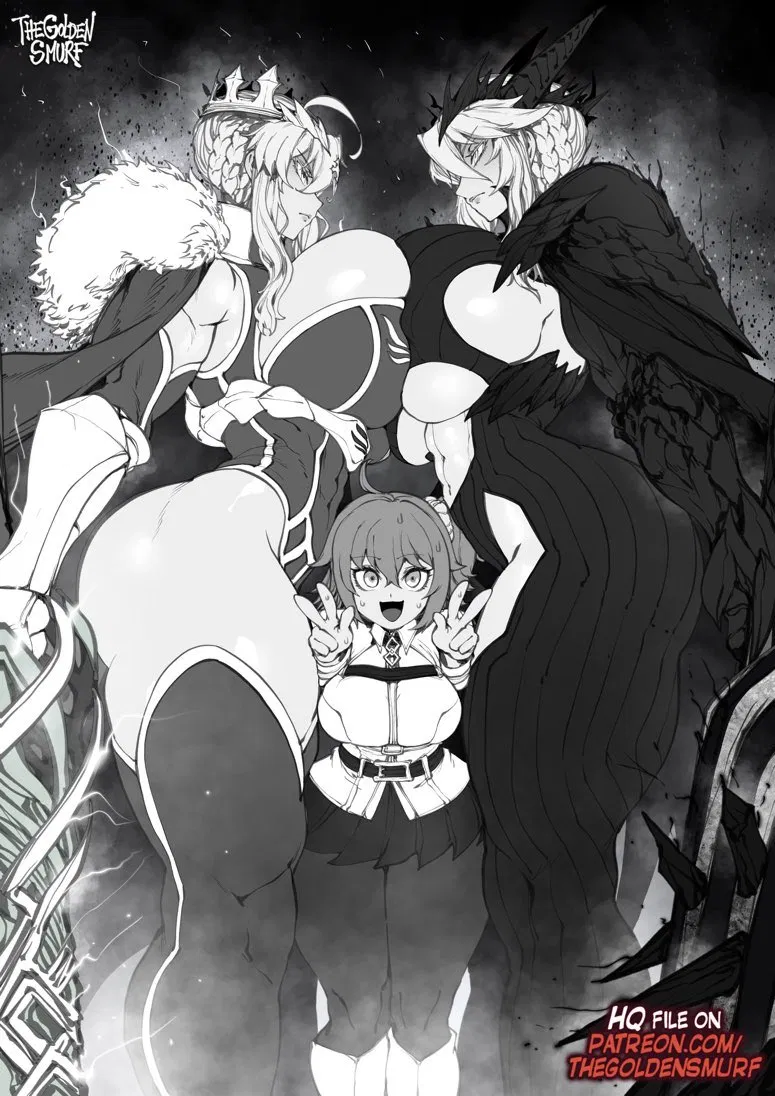 Artoria pentagon and Aetoria pentagon (Alter)