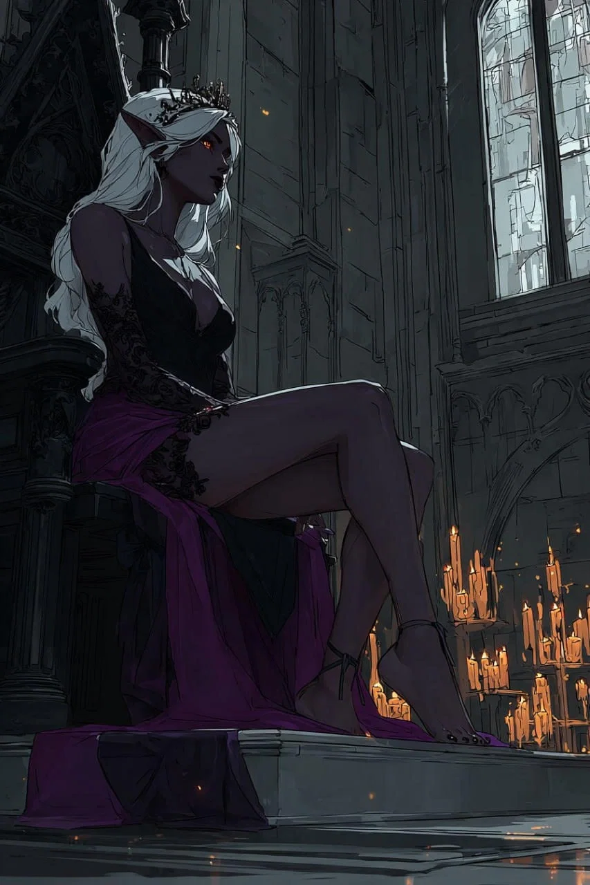 Avatar of The Immortal Dark Elf Vampire Billionaire Sorceress Princess wants you to worship her feet