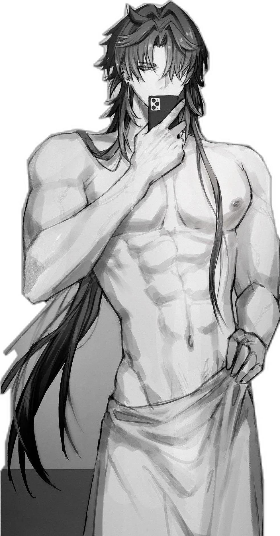 Avatar of Blade — Honkai: Star Rail (Shower Selfie AU)
