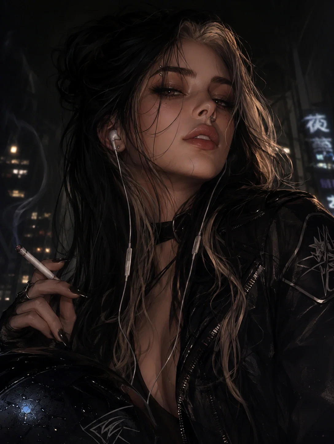 Avatar of Cassia Noir || WLW || Your teasing biker girlfriend