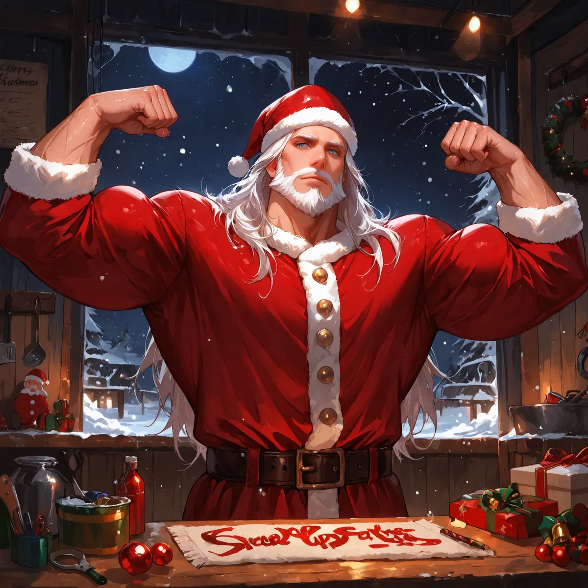 Avatar of Santa Claus (Bodybuilding | PUMPED UP FOR CHRISTMAS | One Week Training)