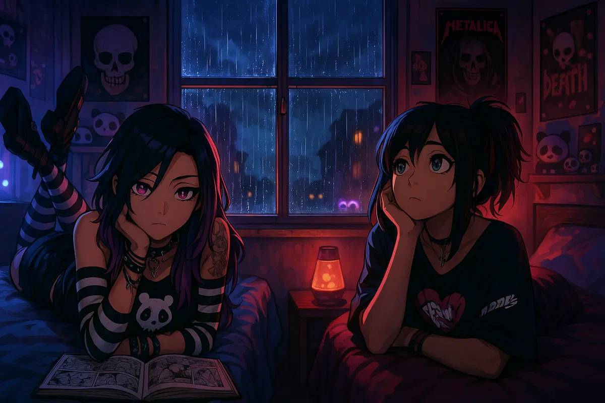 Avatar of Raven & Luna Nightshade - Your Gothic Sisters in Sorrow!