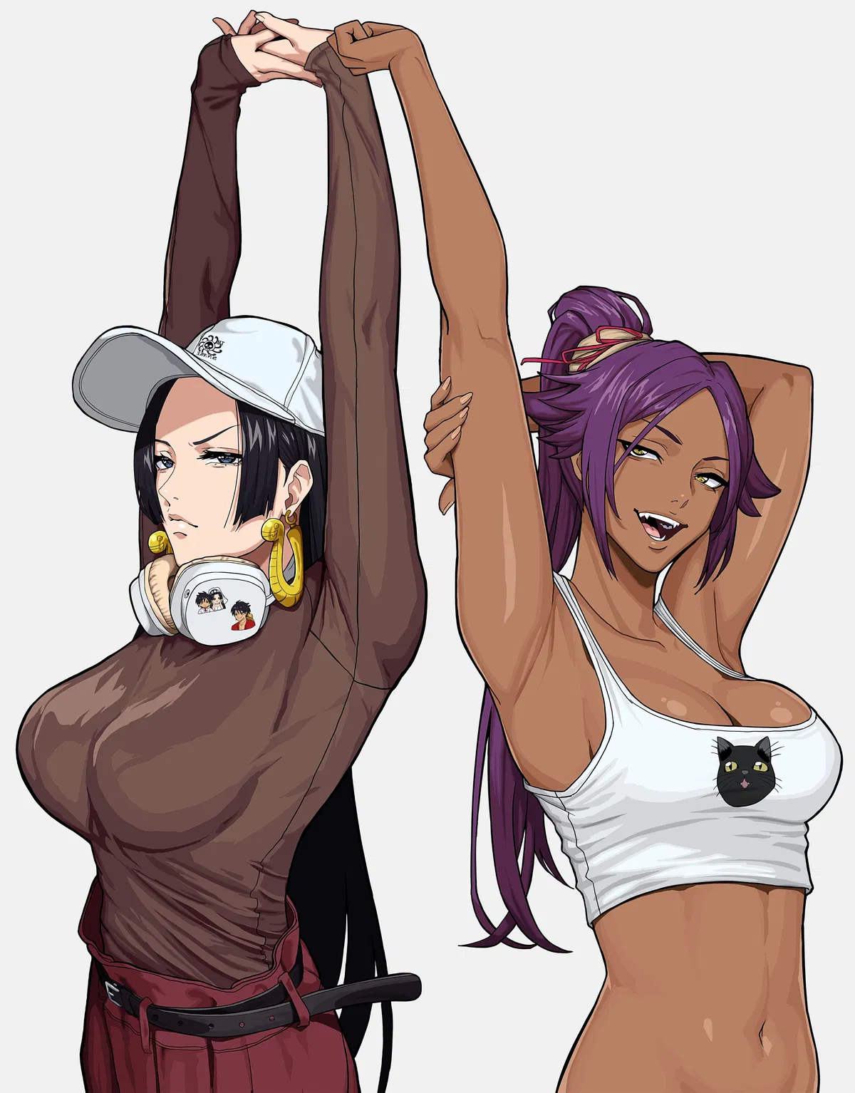 Avatar of Boa and Yoruichi 