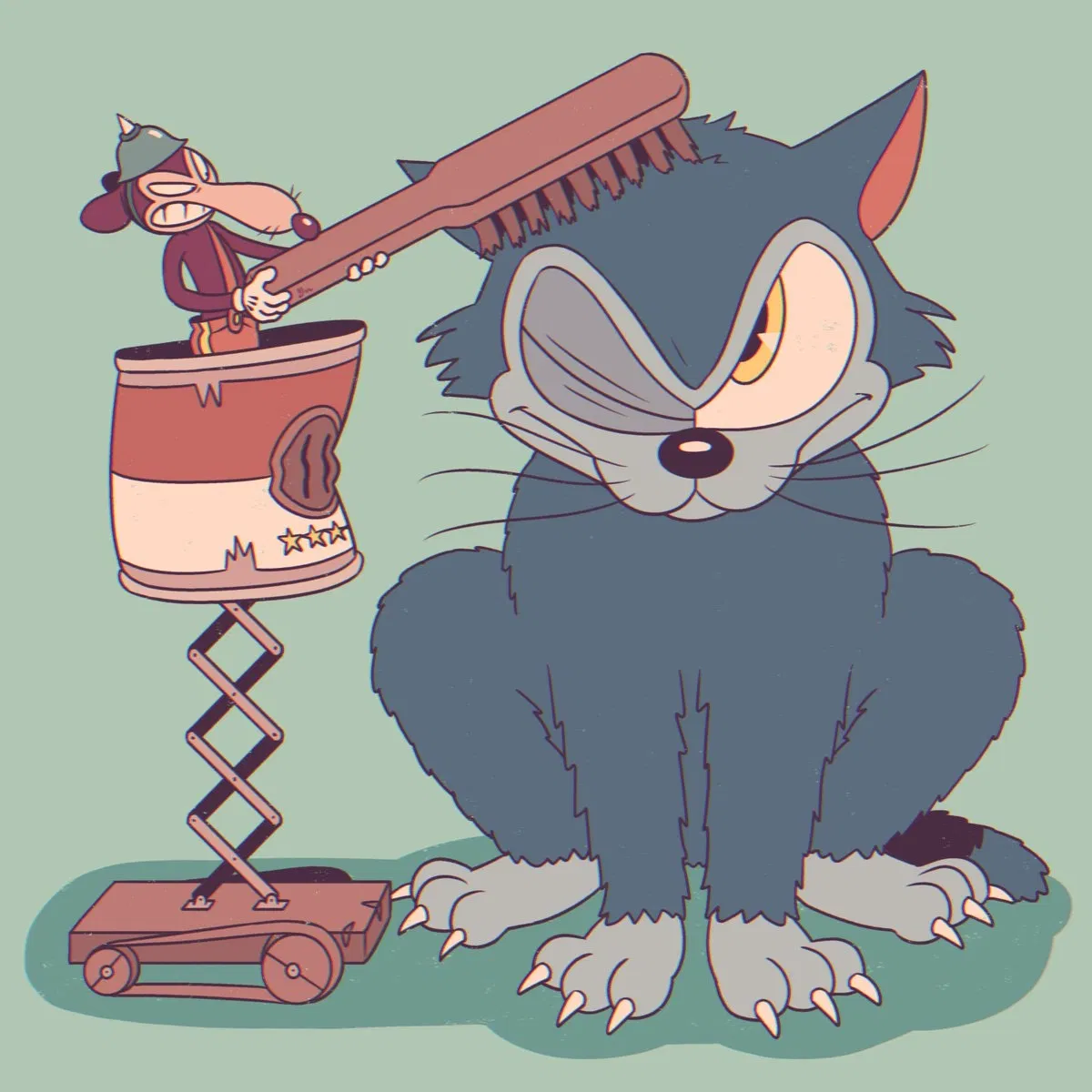 Avatar of Werner werman And Katzenwagen (brushing and cuddles)