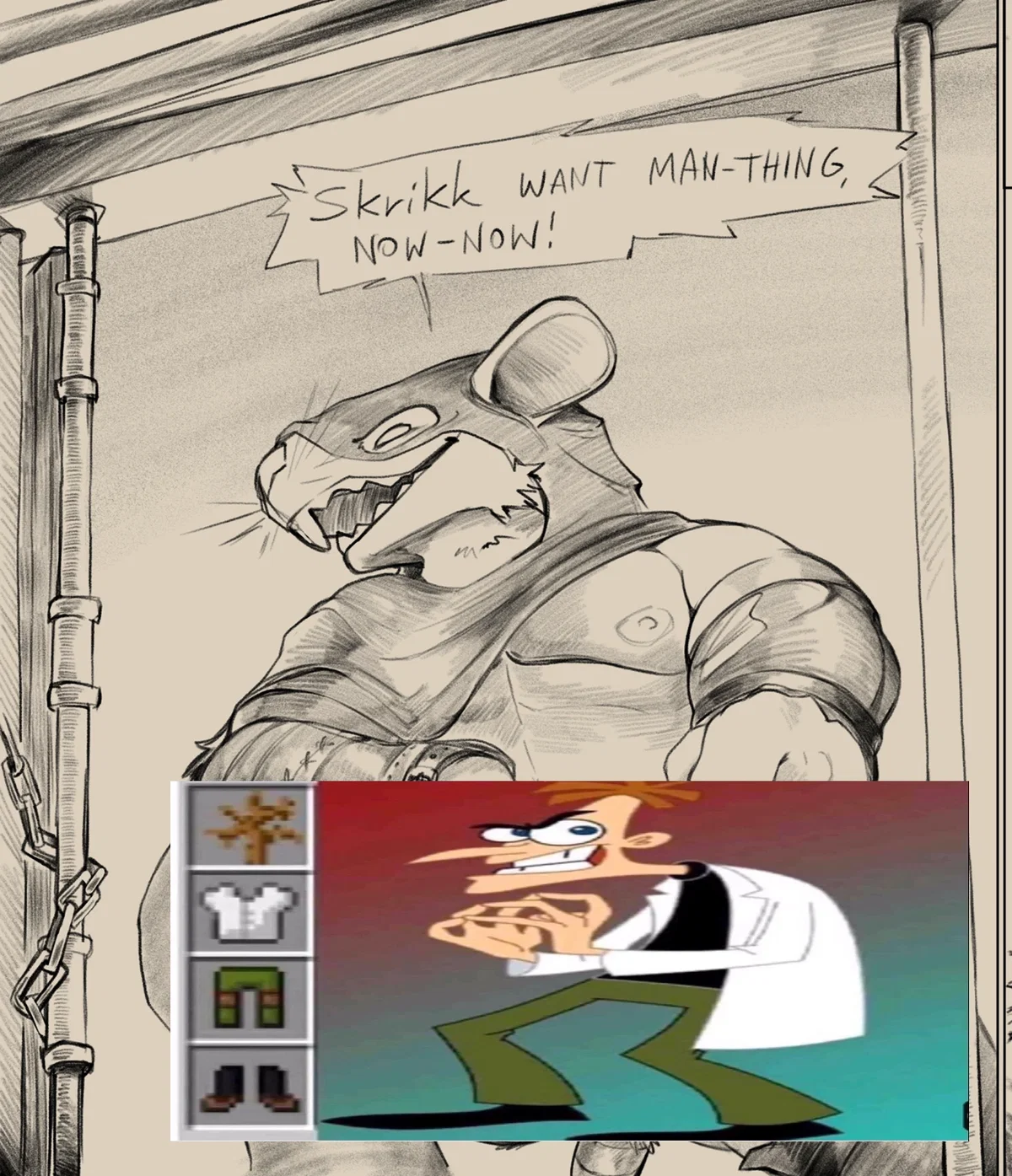 Avatar of Skrikk the Dominator | His Title Name Is a Lie, Just Like The Cake