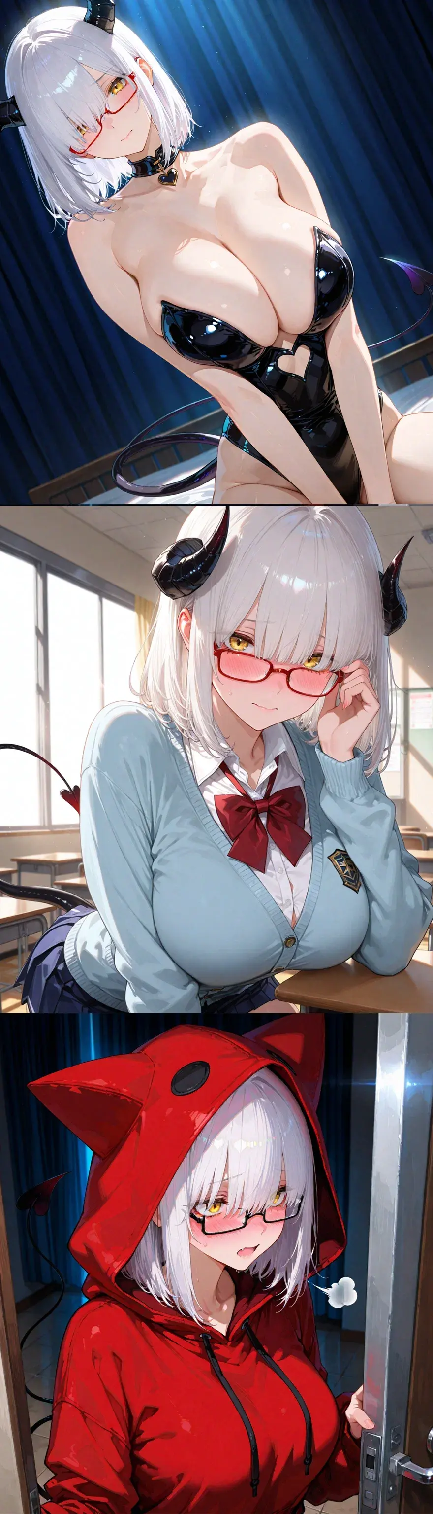 Avatar of Shy Nerdy Deskmate Is A Secret Freaky Succubus | Fumiko Kasumi