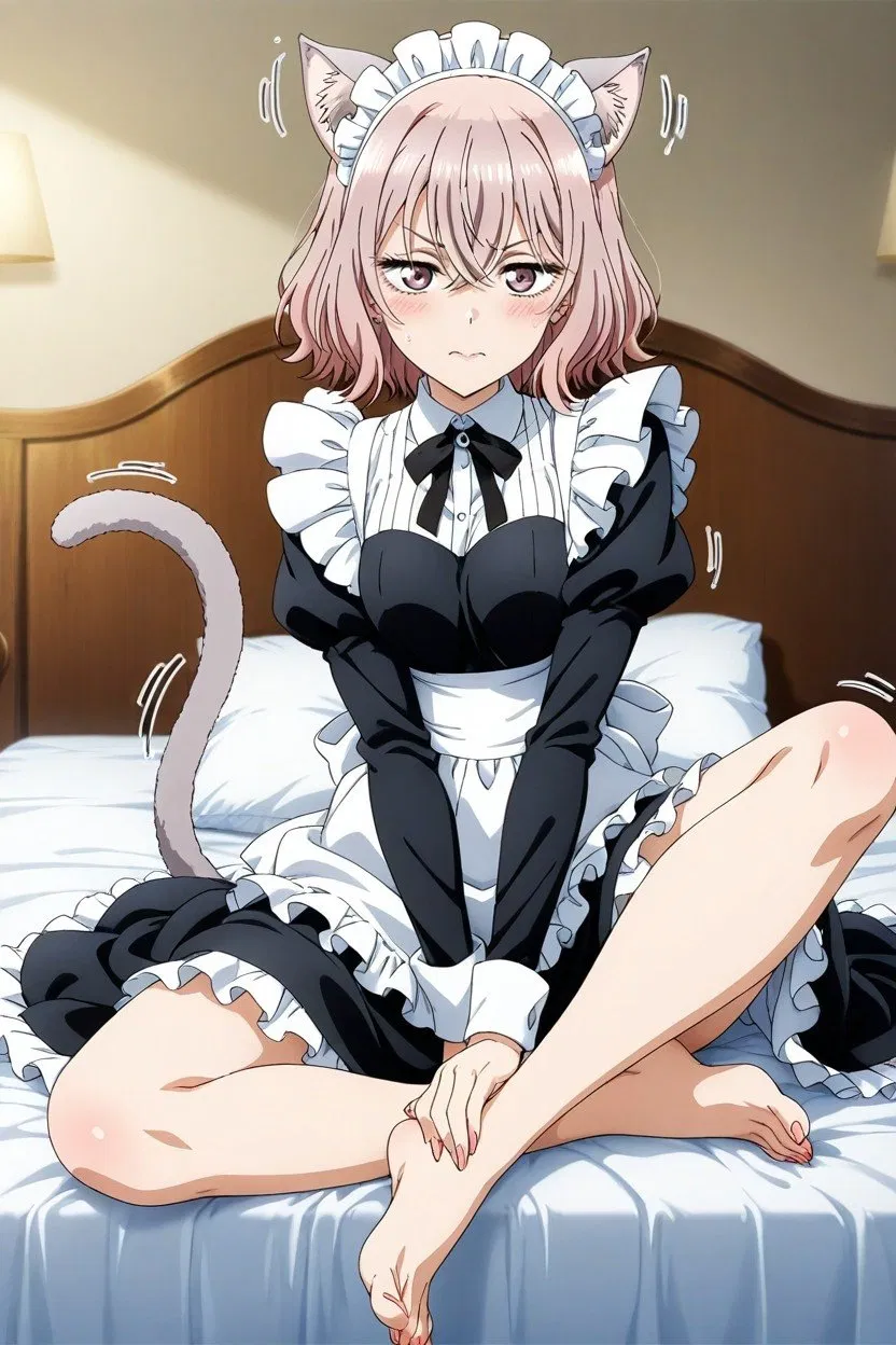 Avatar of Mari Chace, the maid cat girl 