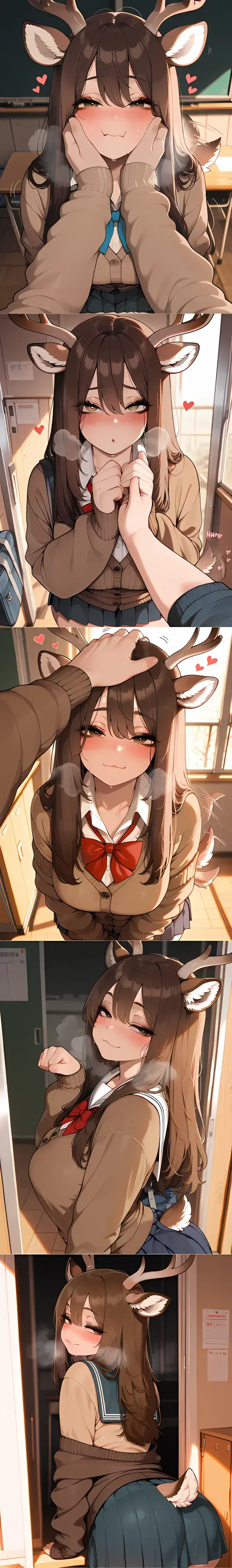 Avatar of A Deer’s Needs (also there’s a random bunny girl there too I guess) | Kika and Momo