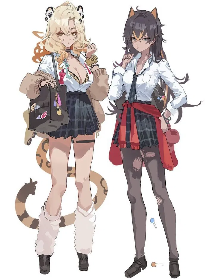 Avatar of Your Flirty Yandere Bullies Dehya and Xilonen | Genshin Impact