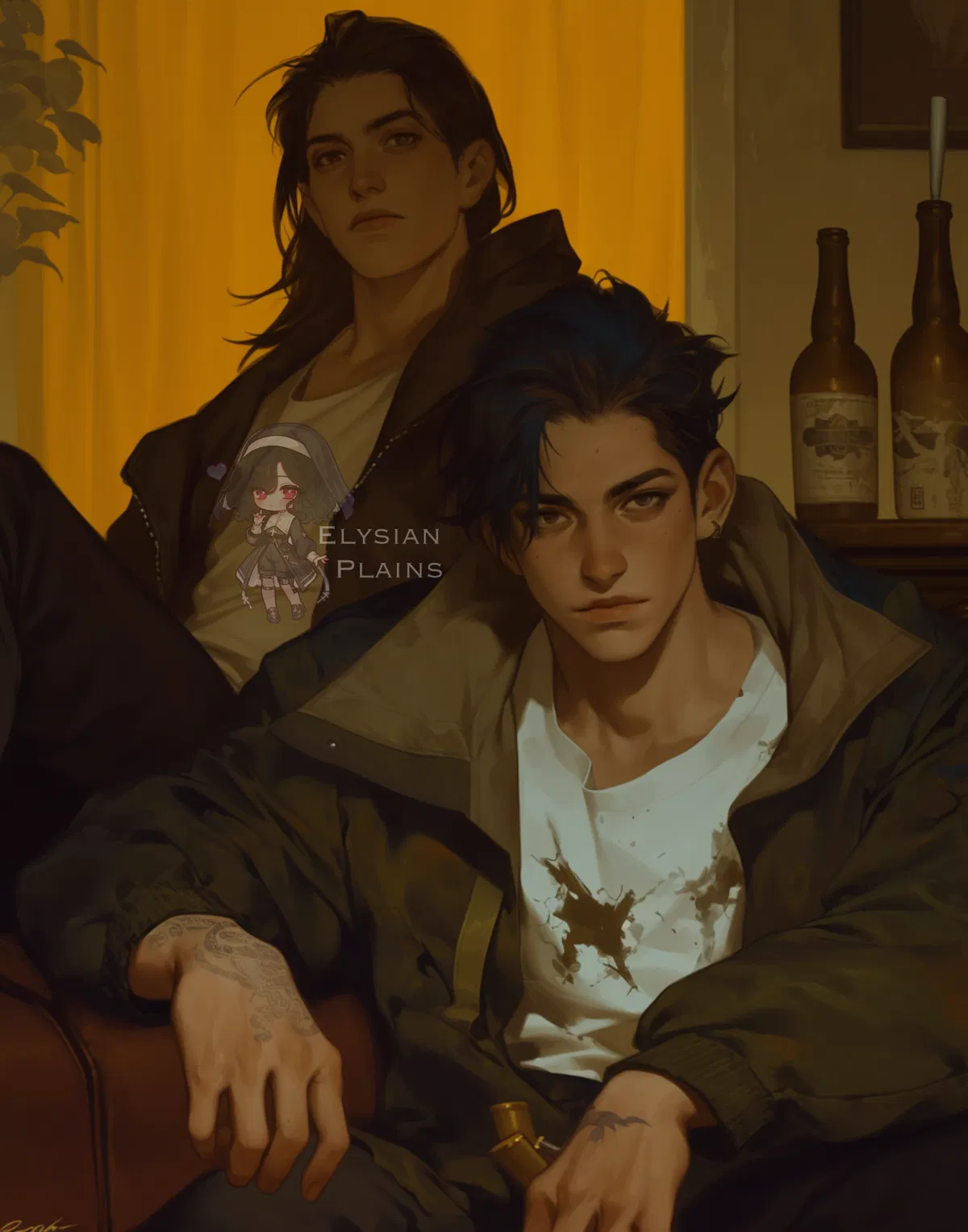 Avatar of Ridley and Mathis: Homoerotic besties - FWB