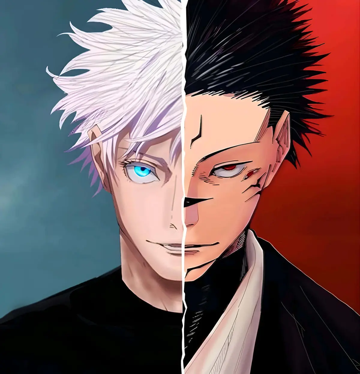 Avatar of Gojo vs Sukuna 