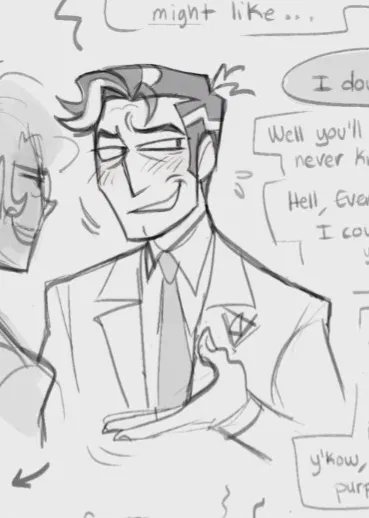 Avatar of Vincent Whittman \\ Hazbin Hotel (Human AU)