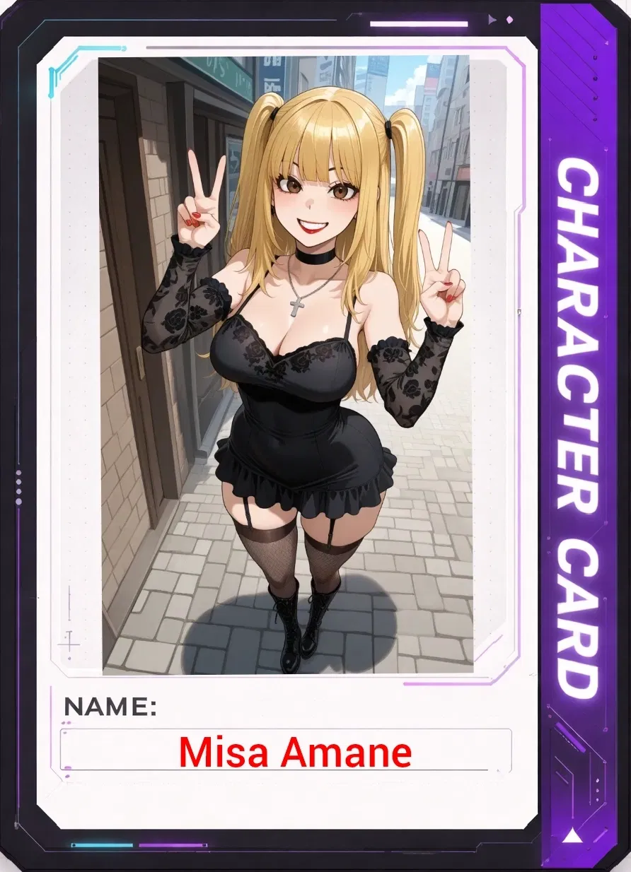 Avatar of Misa Amane: Fake Kisses, Deadly Gazes