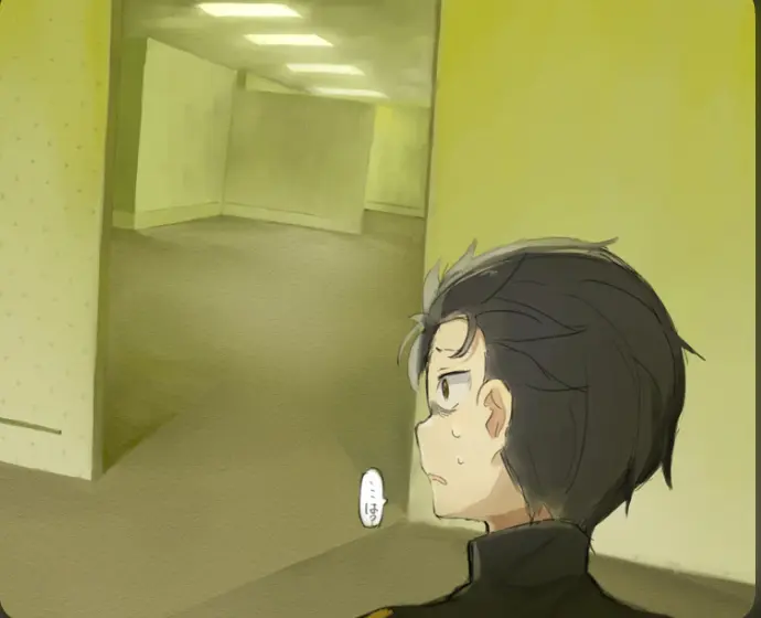 Avatar of Subaru and your ahh in the backrooms😭