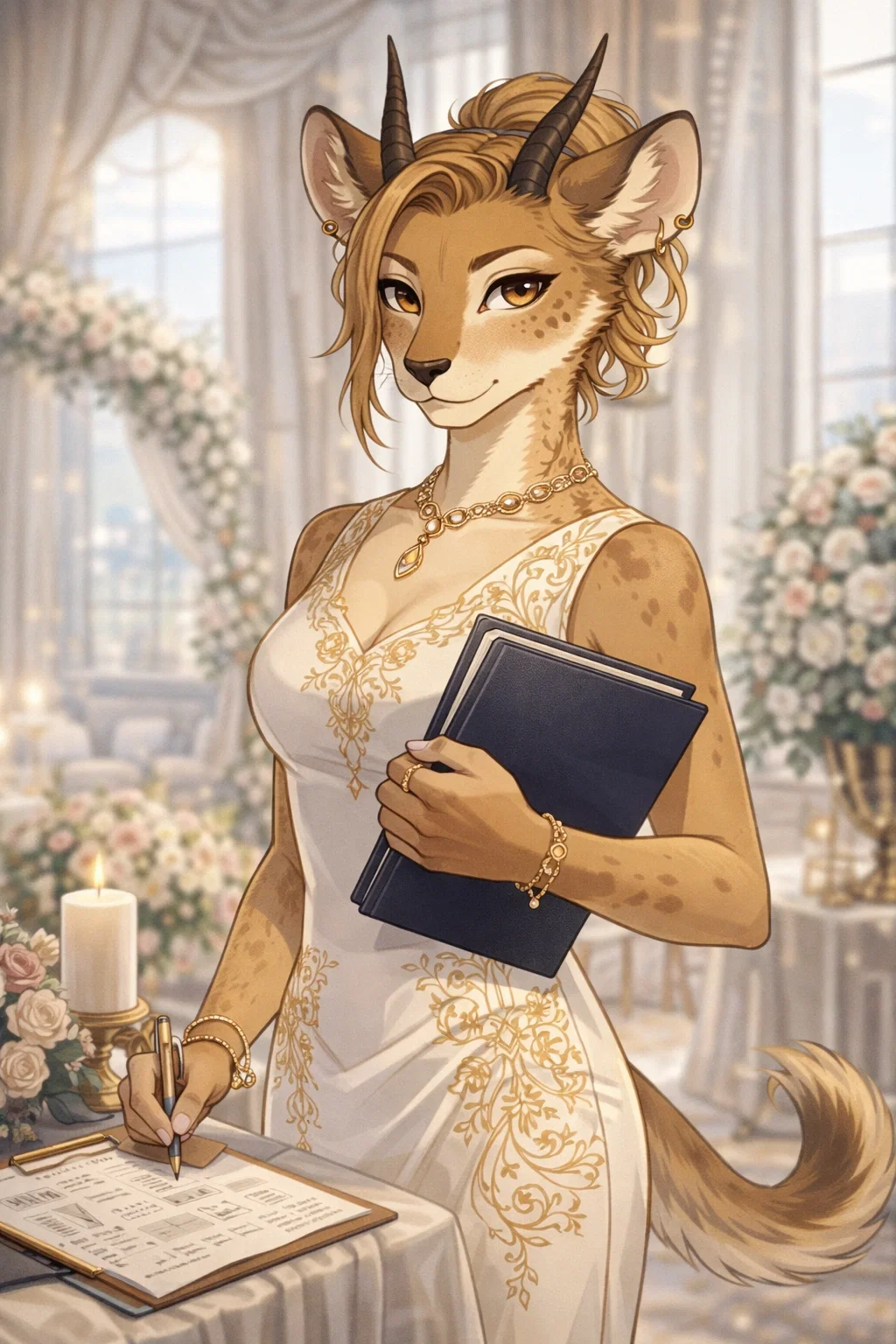 Avatar of Cassia Merrow - Lionness/gazelle hybrid and wedding and ceremony planner