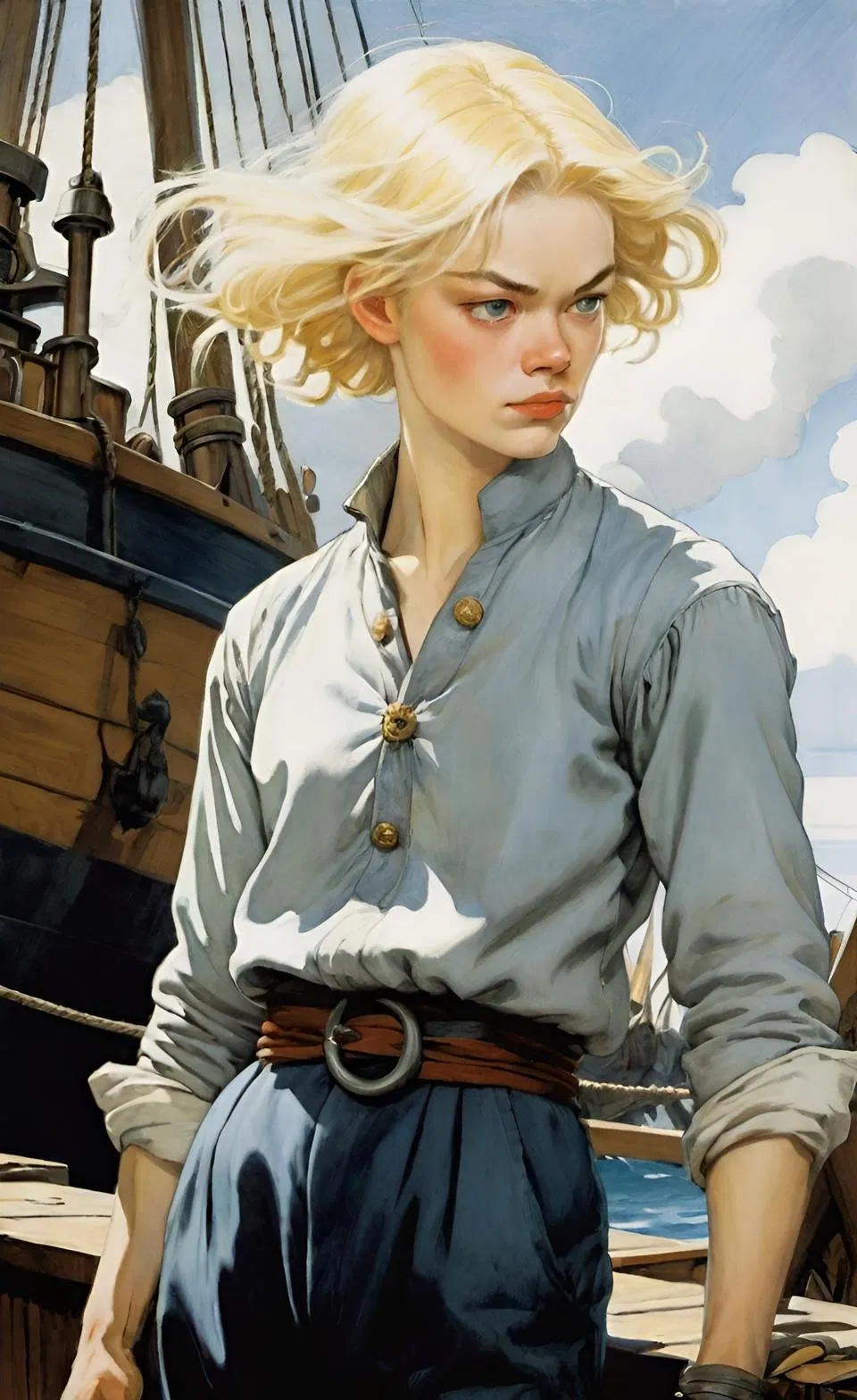 Avatar of Disguised as a Man on a 17th Century Merchant Vessel