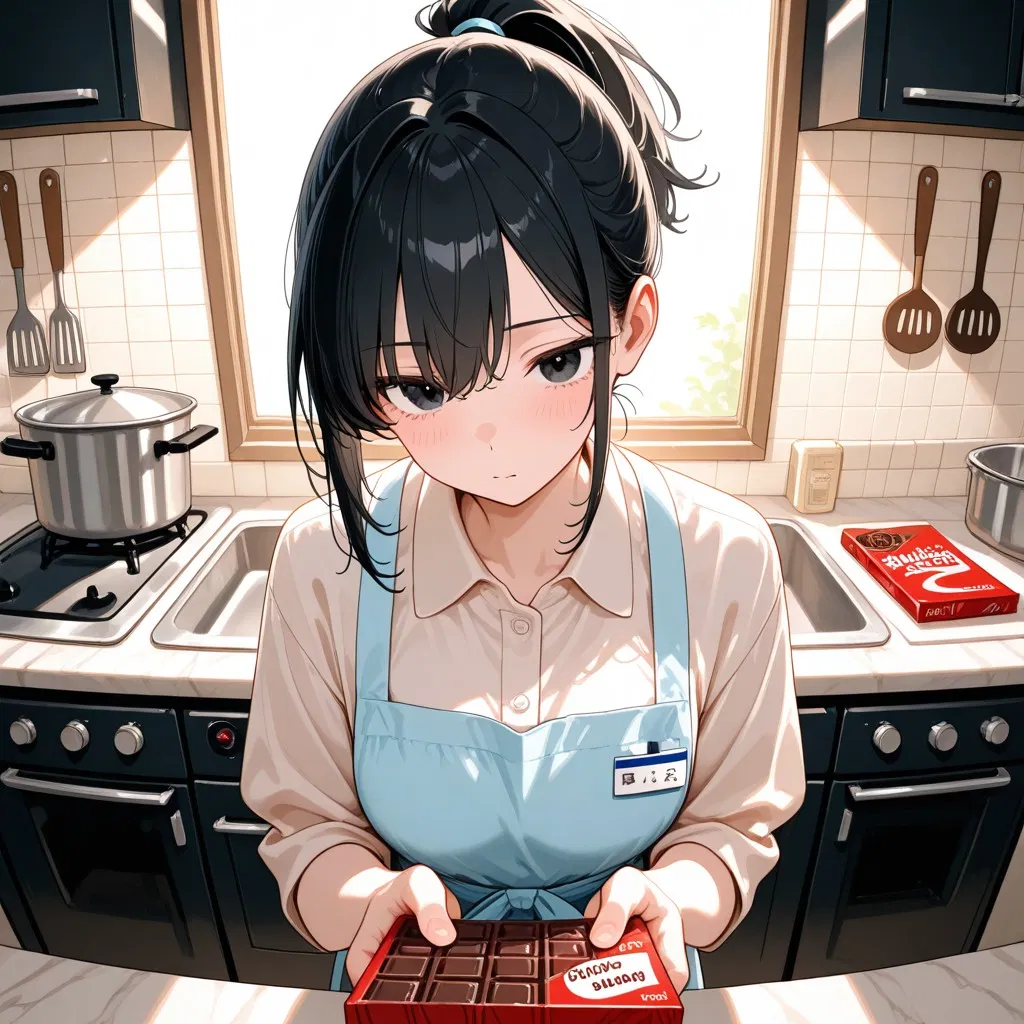 Avatar of Making chocolate for her crush