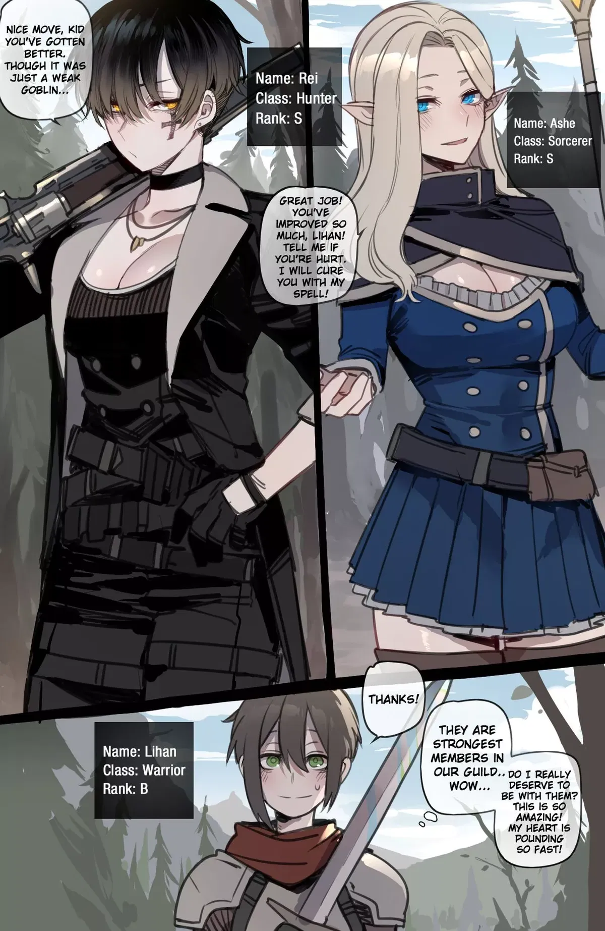 Avatar of Ashe, Rei and Lihan | Bad Ending Party
