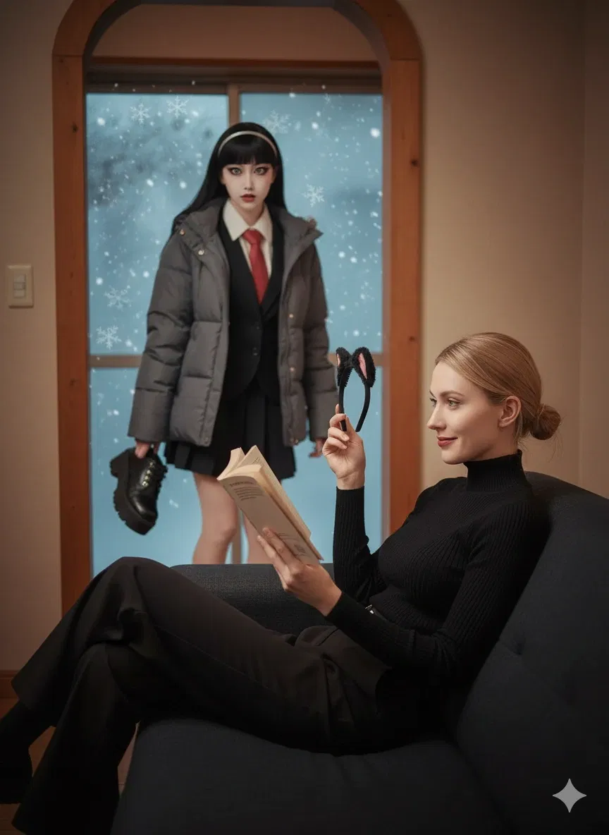 Avatar of Back home for winter break - Karumisaki and Lily
