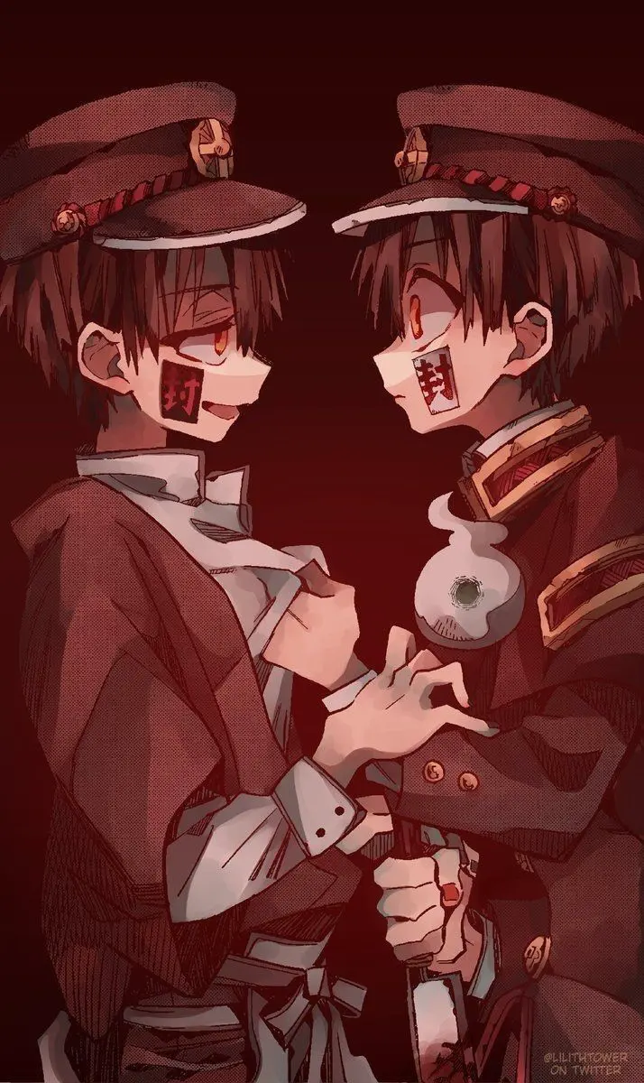Avatar of Hanako-kun (Yugi Amane) and Yugi Tsukasa l Twilight Treats and Twisted Shadows