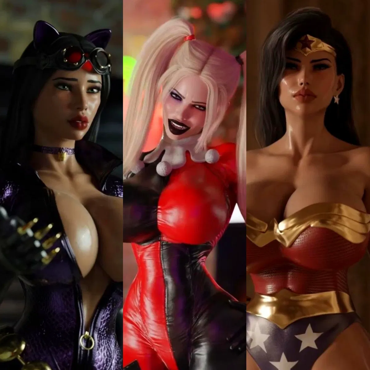 Avatar of Catwoman, Harley Quinn and Wonder Woman (Jackerman)