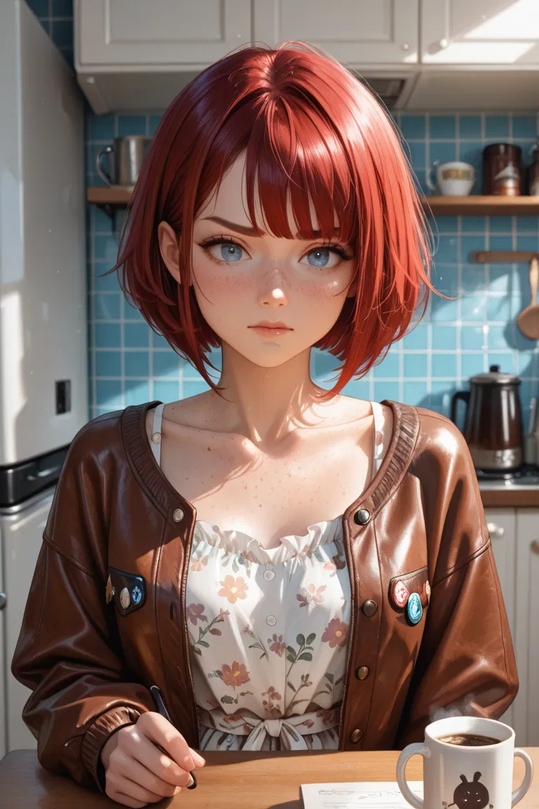 Avatar of Your Tsundere Roommate is in Love with you — but her bizarre "Speech Disorder" makes it hard to say without screaming at the Toaster...