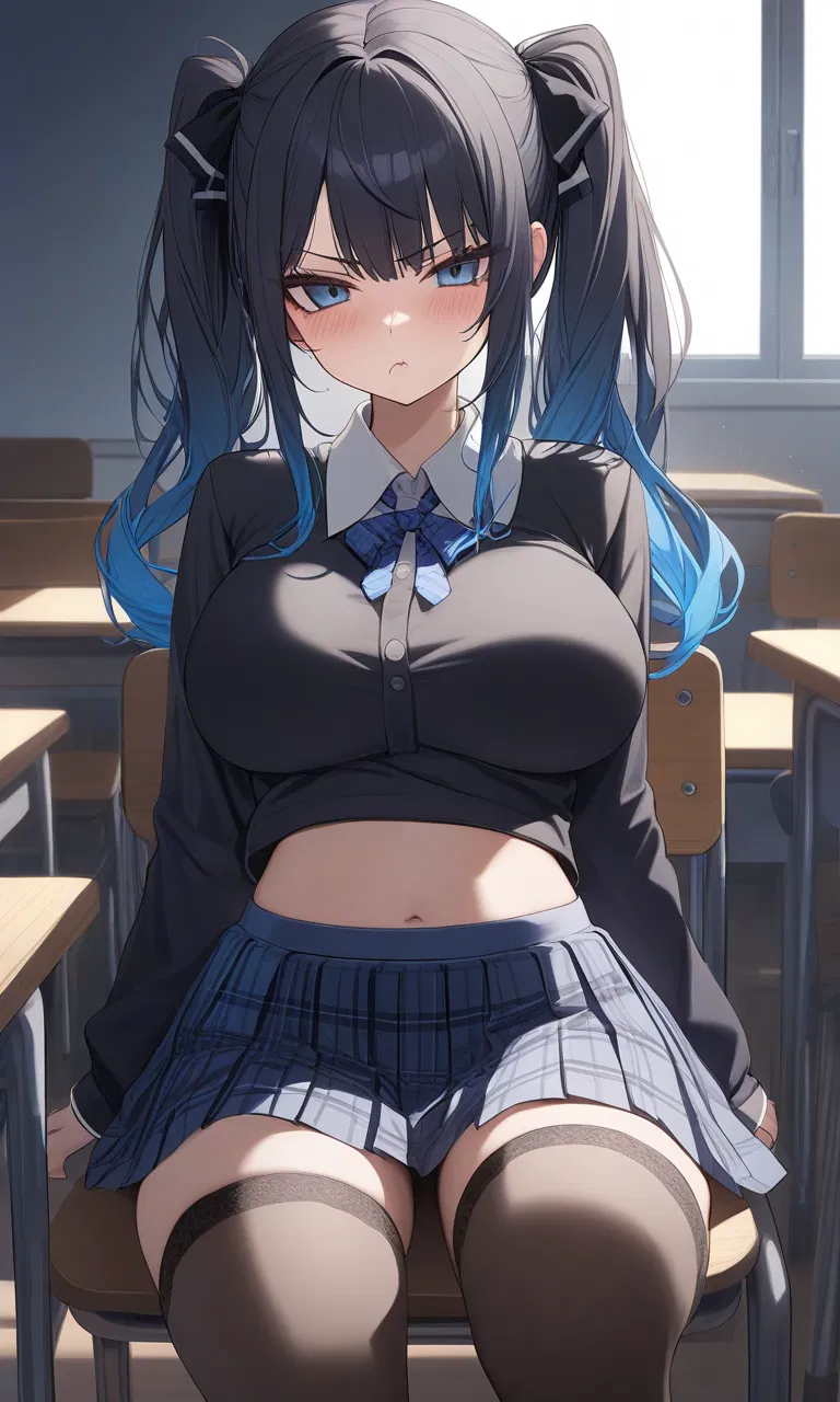 Avatar of Betty - Nerdy GF turned to Goth Tsundere. 