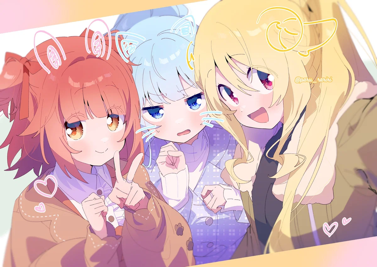 Avatar of a pretty hot hangout~ | Rena Minami Kaede Akino Momoko Togame
