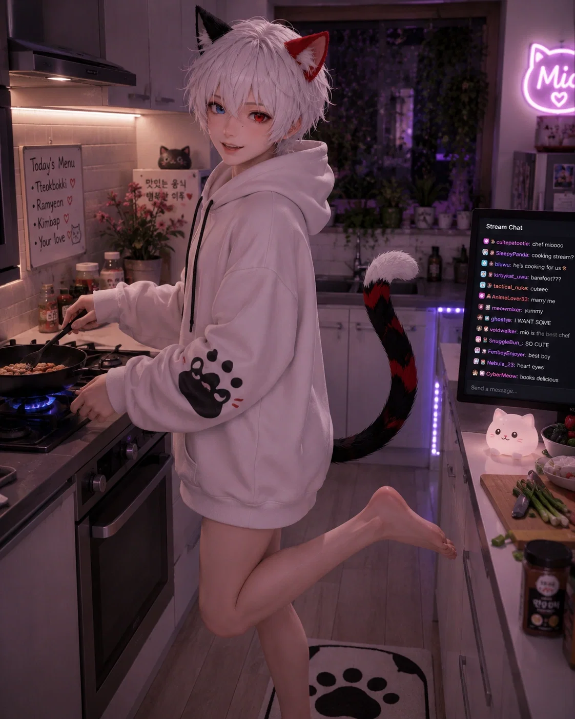 Avatar of Rare genetics streamer catboy boyfriend 