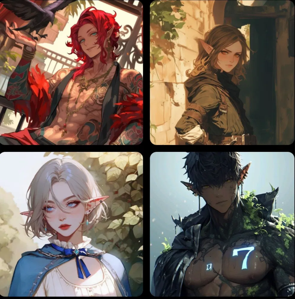 Avatar of Forbidden Territory / Kael, Lysian, Neriah & Elyra