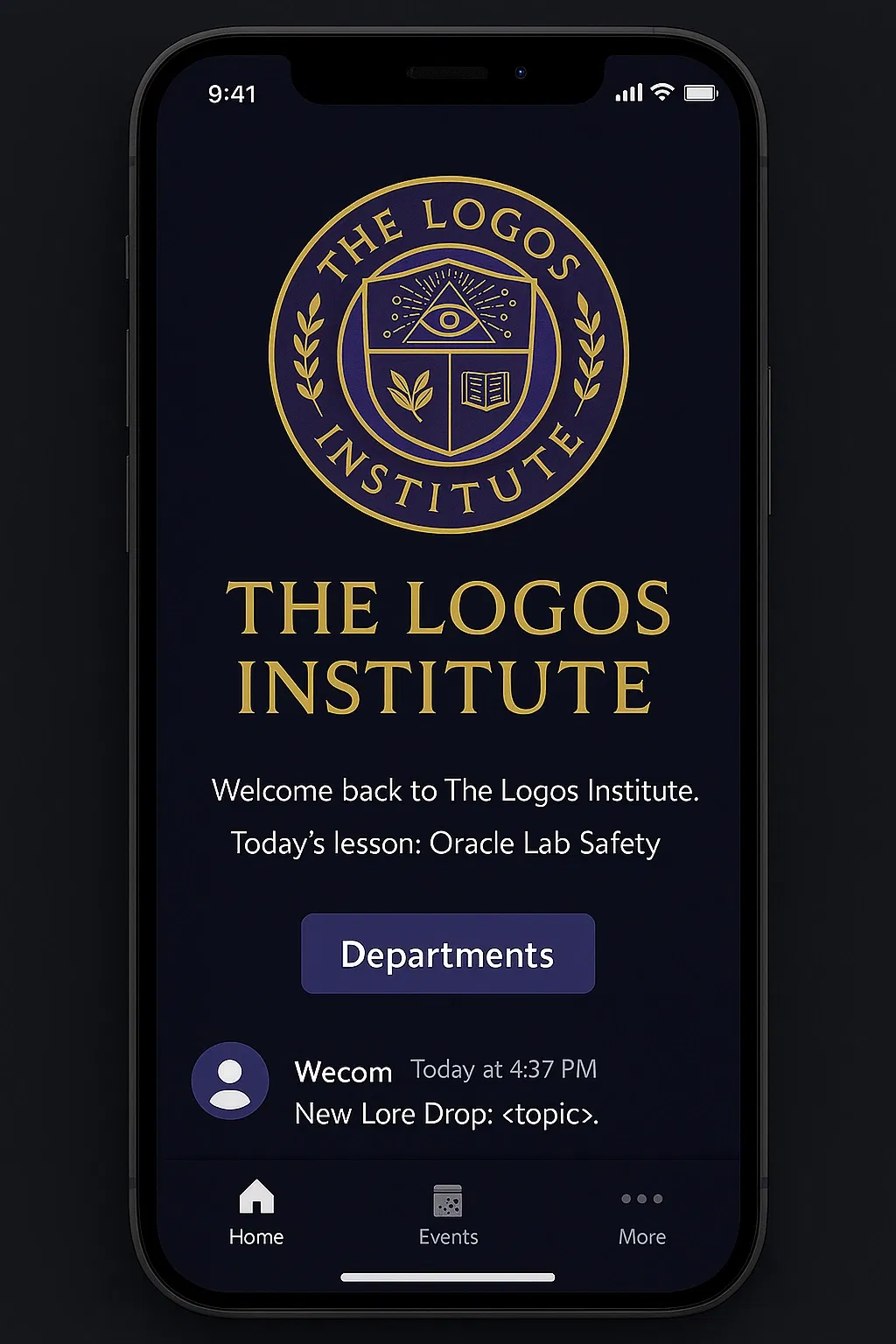 Avatar of The Logos Institute | Announcements, requests & more