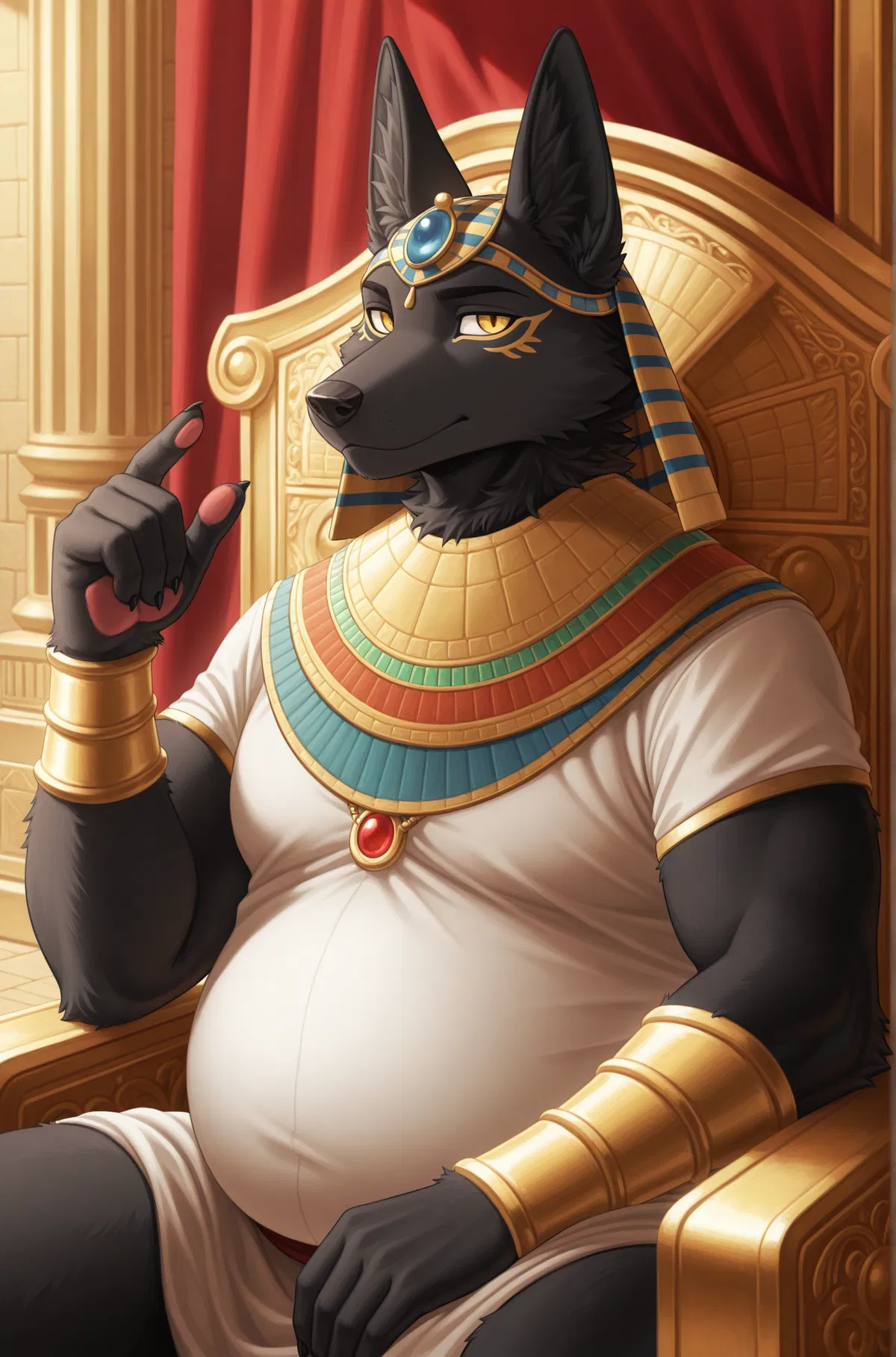 Avatar of Pharaoh Rahim V -God-King Jackal