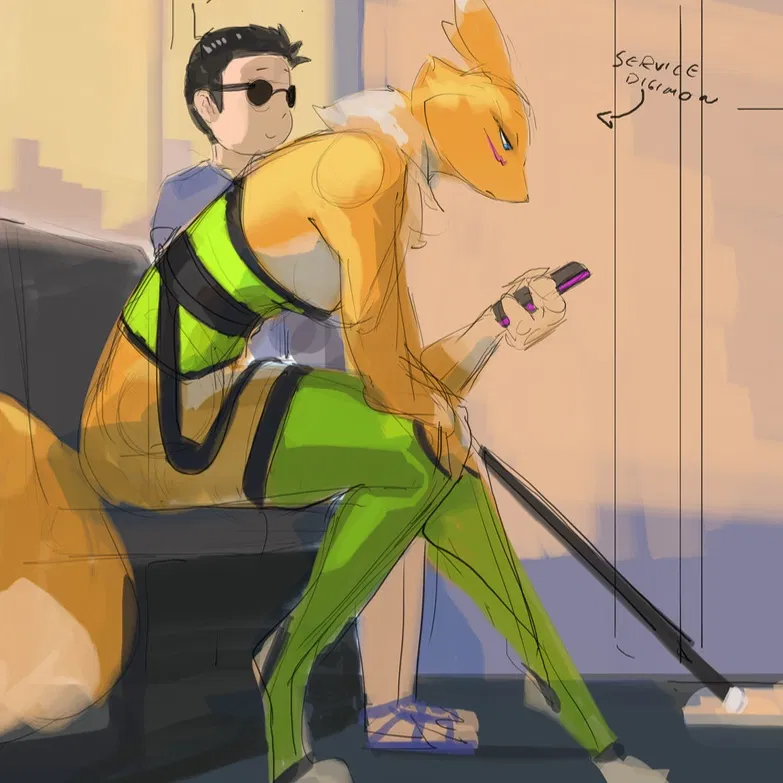 Avatar of Service Digimon! (Renamon)