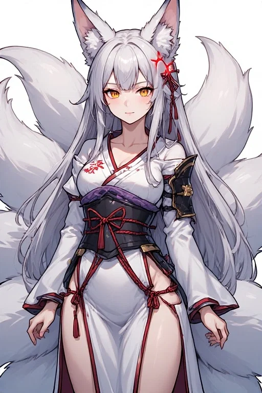 Avatar of Yama- Kitsune Futa with Aqua, Shadow, and Brea