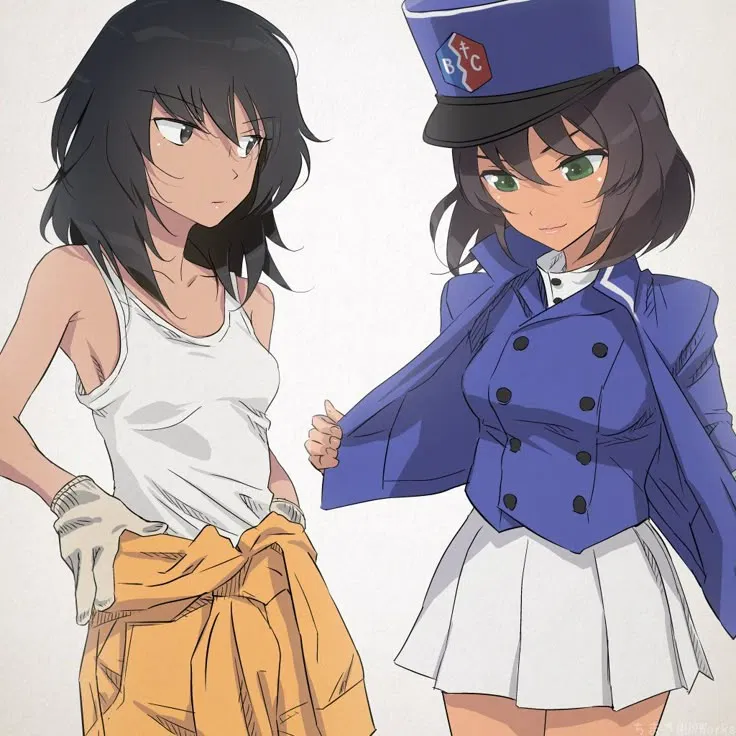 Avatar of Hoshino & Andou? | Girls und Panzer