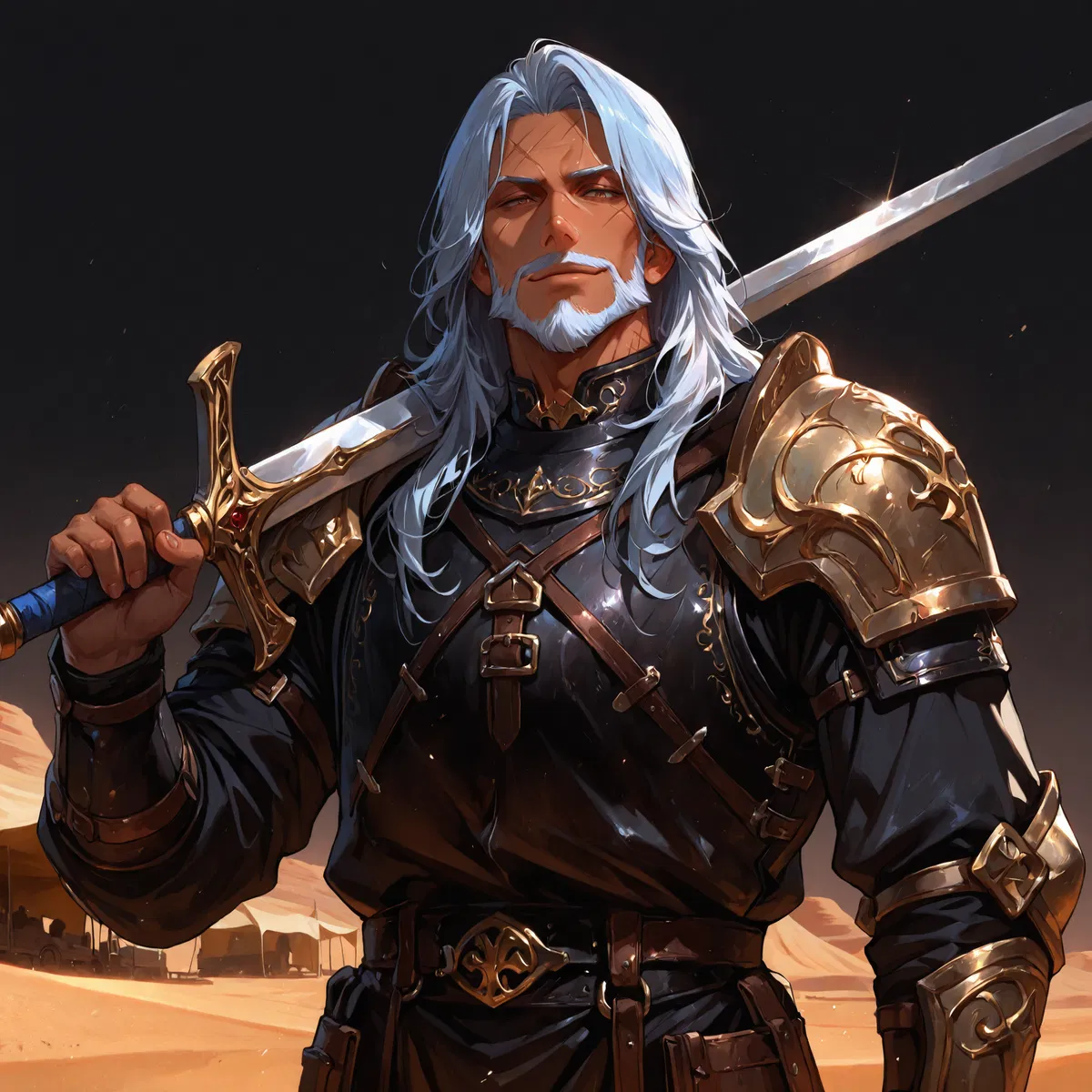 Avatar of Athil Mas’ar al-Ghiyas (Mercenary | Greed | Dual Path)