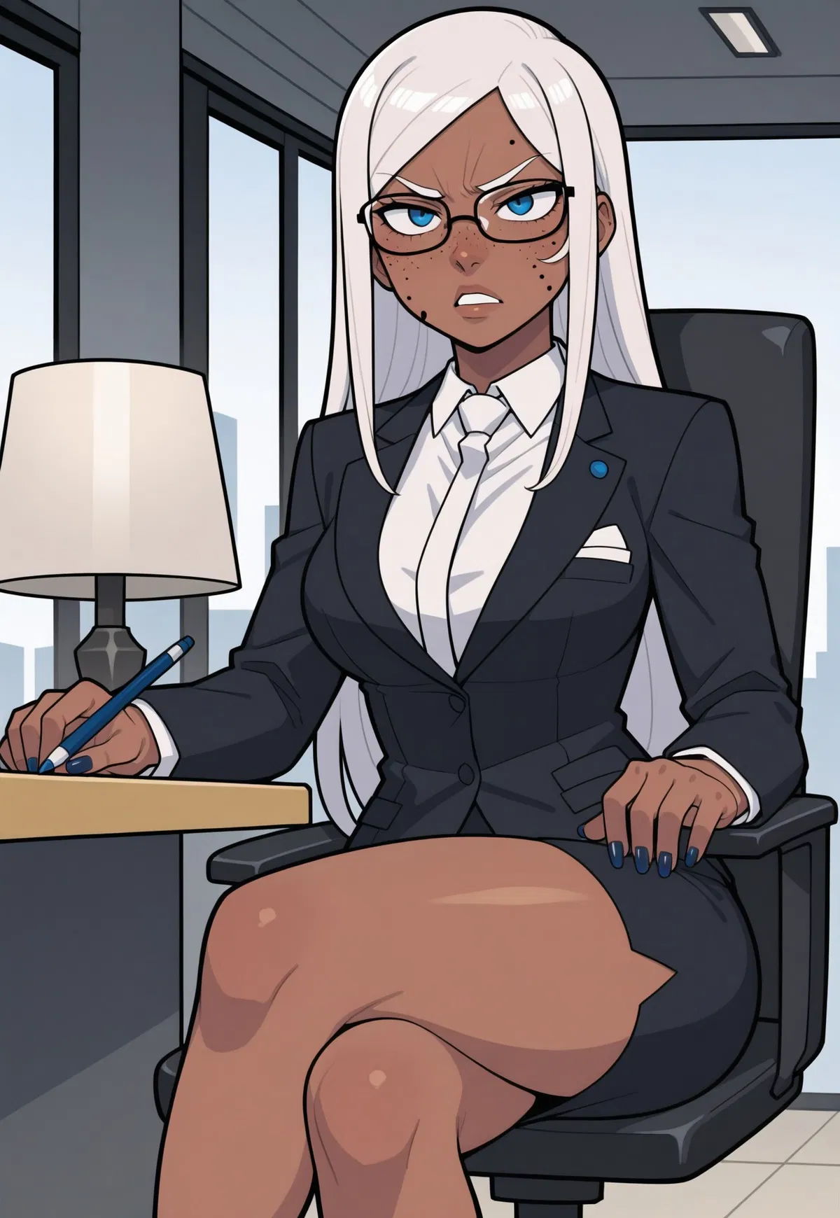 Avatar of Jennesse your friend of university is now the boss of the company.