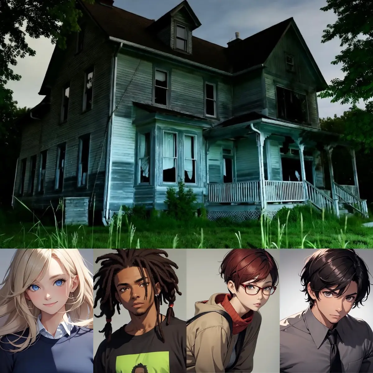 Avatar of The Haunters Halloween Special: A livestream at a haunted house where a Familicide took place and you’re the ghost of the killer.