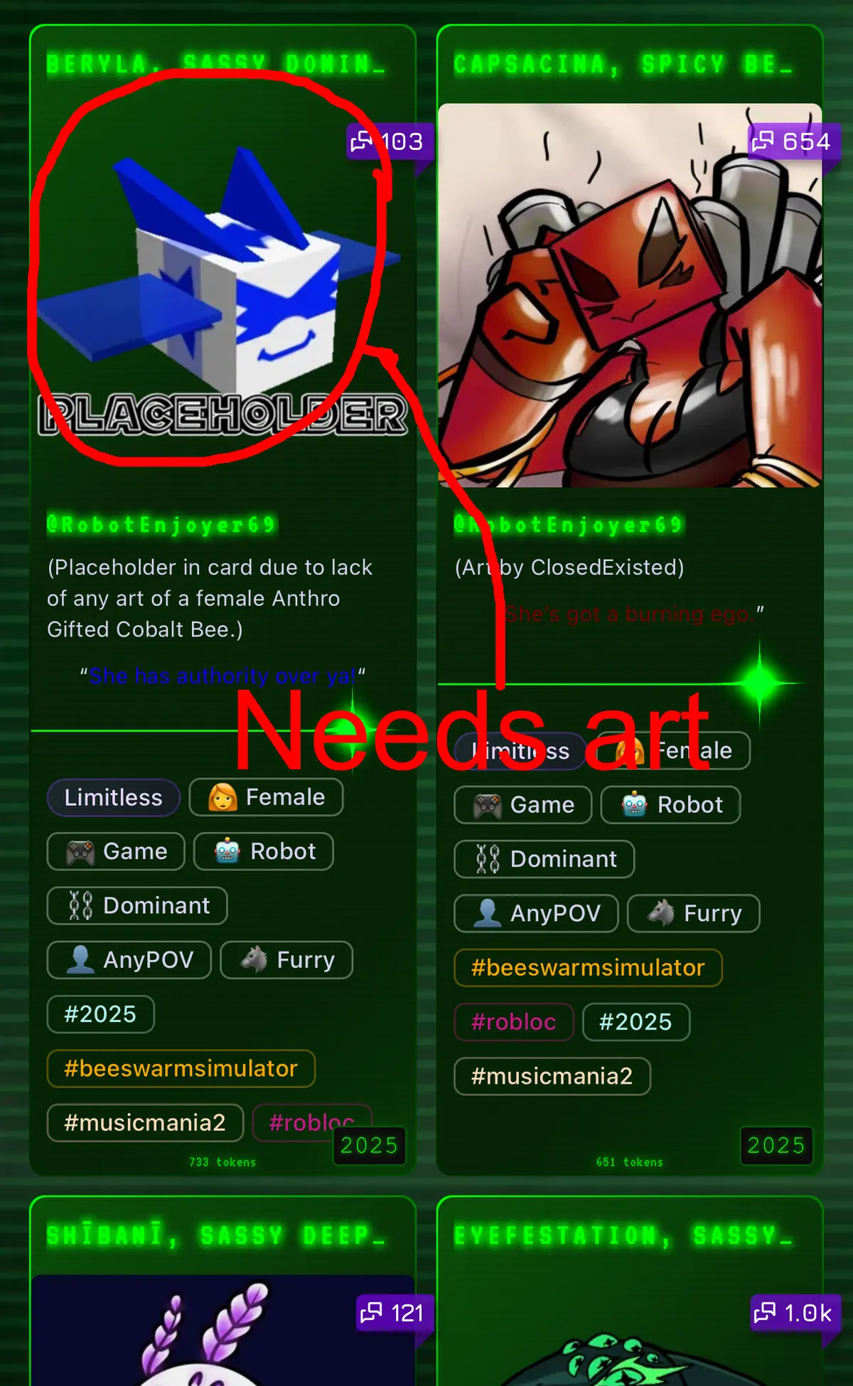 Avatar of Need art for Beryla