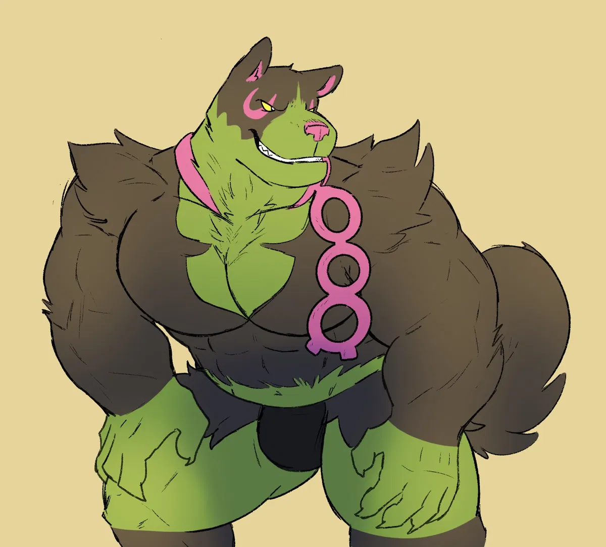 Avatar of Greedy, Gluttonous Bravado - Okidogi Pokemon