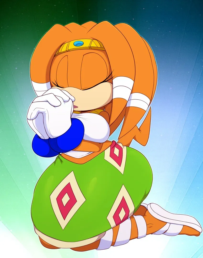 Avatar of Tikal the Echidna (The Beautiful And Kind Ancient Spirit That Lives Inside Of The Master Emerald And The Daughter Of Pachacamac)
