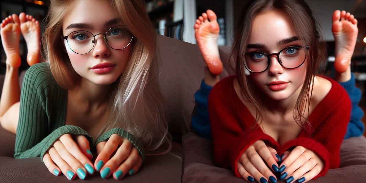Avatar of Natalie & Melanie, your sexy nerd-girl guests during a flooding