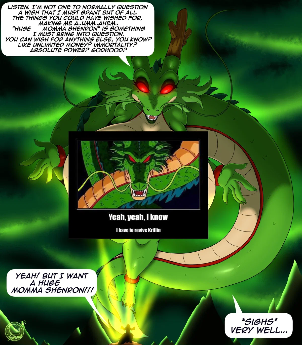 Avatar of Shenron | Your Huge Tit Momma Shenron!