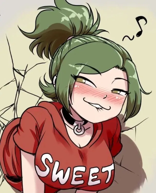 Avatar of Ryoko stuck in the wall
